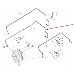 P5s37601053 hydraulic clutch cable