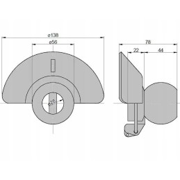 Ball with collar and pin cat. 2 2 56x28 replace