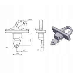 CBM cat 2 aparts hook repair kit