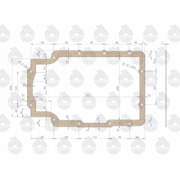 Set of original gaskets for the C 330 engine