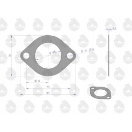 Set of original gaskets for the C 330 engine