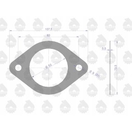 Set of original gaskets for the C 330 engine