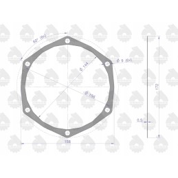 Set of original gaskets for the C 330 engine