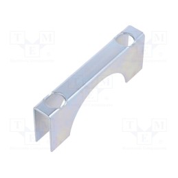 1 pcs x DROMET - ŁC10.61 (2') - Mounting coupler, steel, zinc, u-bolt