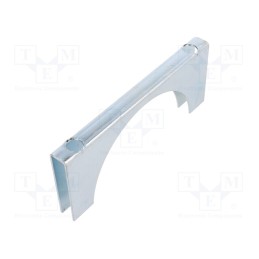 1 pcs x DROMET - ŁC.8115 (4') - Mounting coupler, steel, zinc, u-bolt