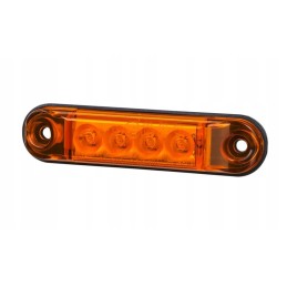 Front lamp 4 LED 12 24v orange slim
