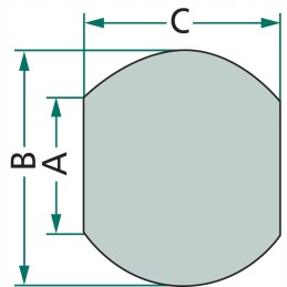 Lower connector ball, category 4, 20000028