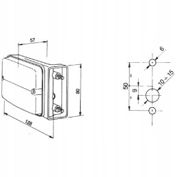 Left cobo combination lamp