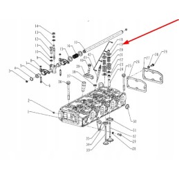 490b 03007 upper valve cover