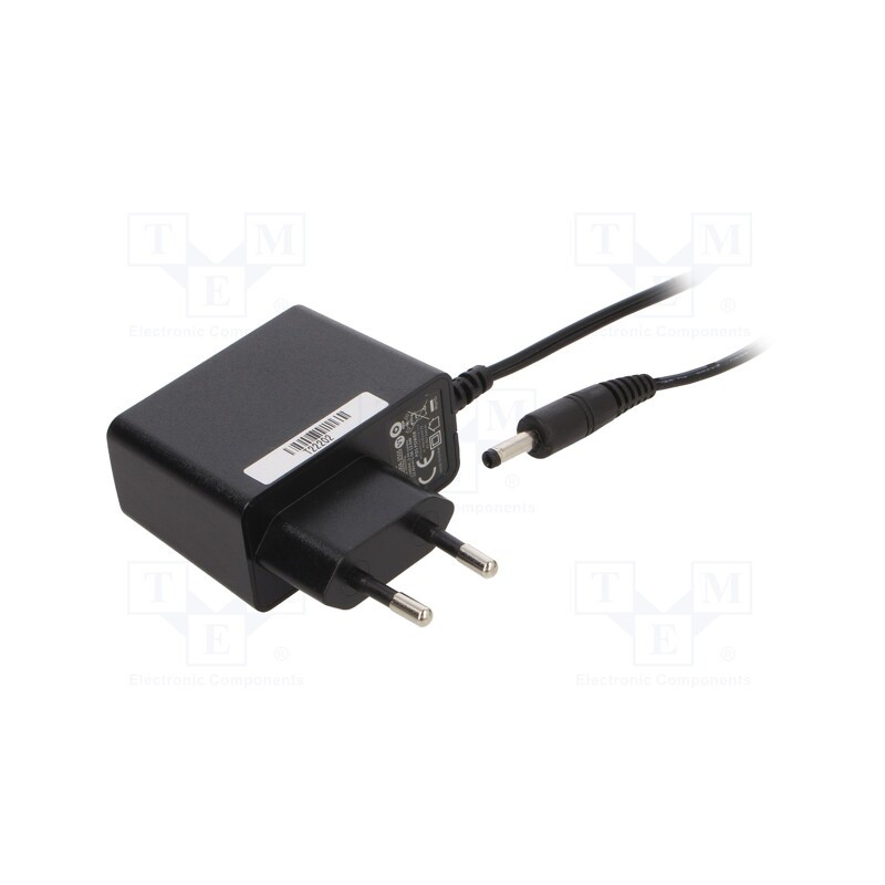 1 pcs x POS - POSC12100A-1740 - Power supply: switched-mode, plug, 12VDC, 1A, 12W, Plug: EU, 82.96%