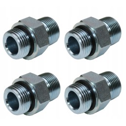 Connections to a 1-section hydraulic distributor, 40l