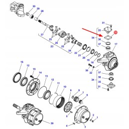 F334310020400 hub washer 0 2 mm