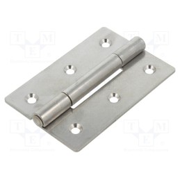 1 pcs x ELESA+GANTER - GN 136-NI-60-90-C - Hinge, Width: 60mm, stainless steel, H: 90mm
