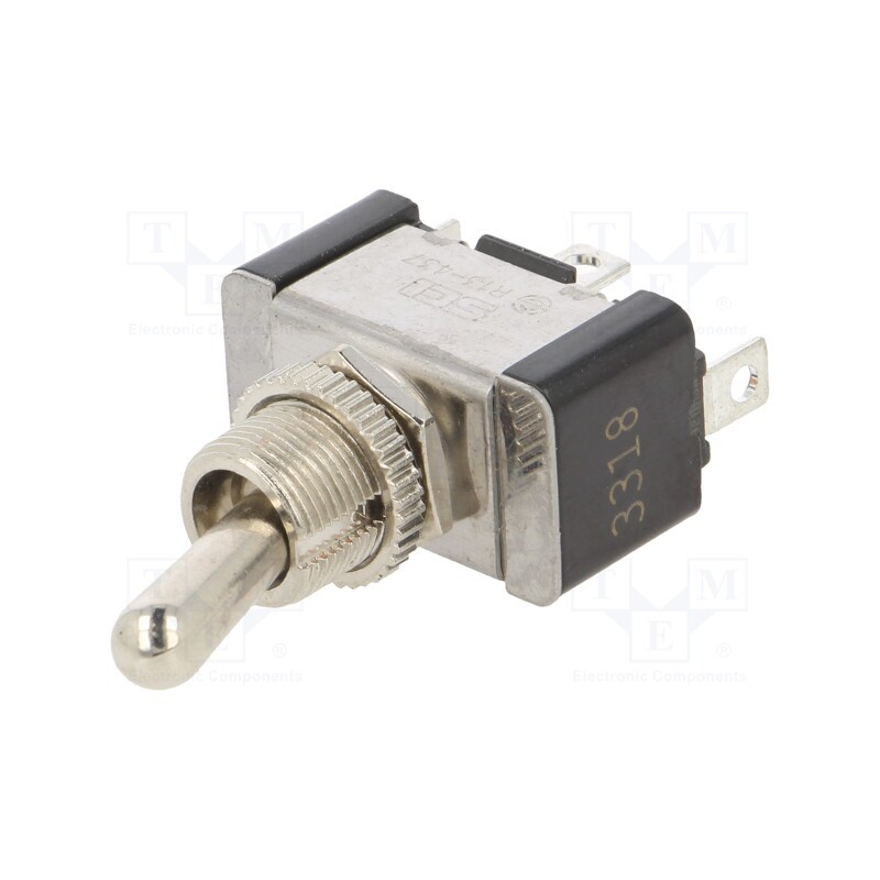 1 pcs x SWITCH COMPONENTS - TA2-1D-AC-5 - Switch: toggle, Pos: 2, SPDT, ON-ON, 20A/125VAC, 0÷65°C, 50mΩ, TA/TA2
