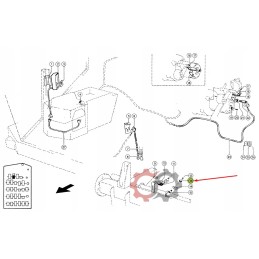 Claas 980386 rev counter magnet