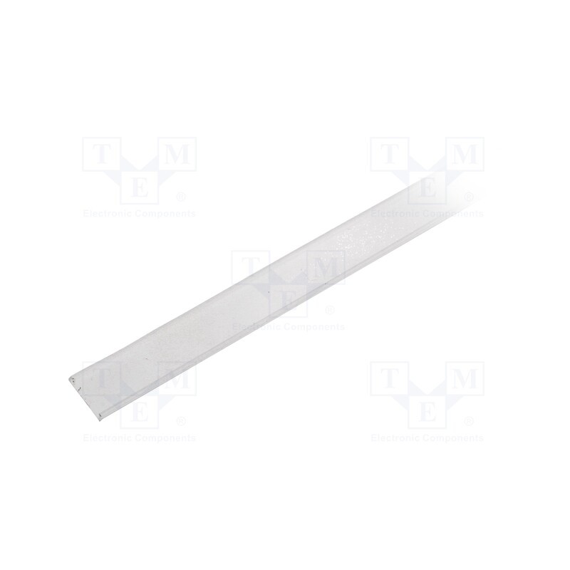 1 pcs x TOPMET - 76320000 - Cover for LED profiles, transparent, 1m, Kind of shutter: C