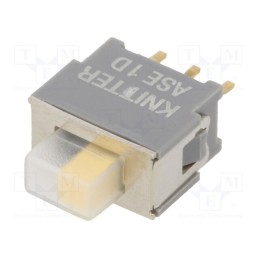1 pcs x KNITTER-SWITCH - ASE 1 D - Switch: slide, Pos: 2, SPDT, 0.05A, 0.05A, ON-ON, PCB,THT, -20÷85°C
