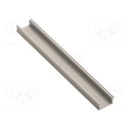 1 pcs x GTV Poland - PA-GLAXMNK1M-AL-90 - Profiles for LED modules, champagne, 1m, GLAX MINI, aluminium