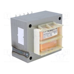 1 pcs x INDEL - TS50/017 - Transformer: mains, 50VA, 230VAC, 115V, 420mA, screw type, IP00