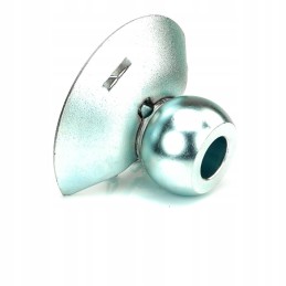 Ball with lower hook collar, category 2-3