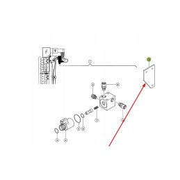 715359 0 hydraulic valve mounting plate