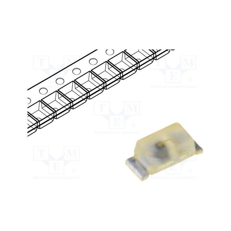 5 pcs x ams OSRAM - LG L29K-F2J1-24 - LED, SMD, 0603, green, 1.4÷5.6mcd, 1.7x0.8x0.65mm, 160°, 1.7÷2.2V