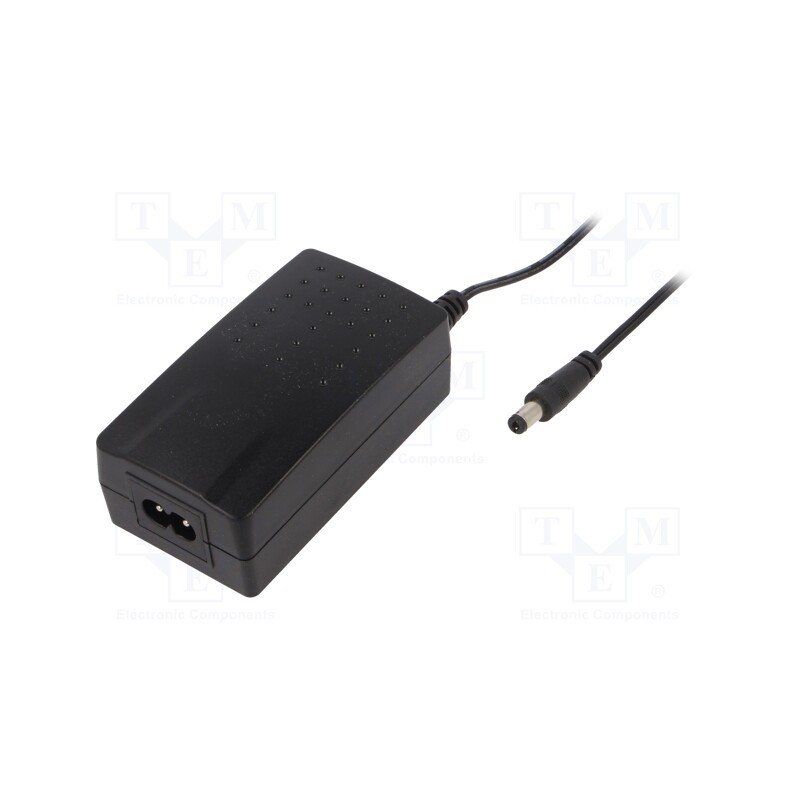 1 pcs x AIMTEC - AMA24DR4-120150Y - Power supply: switched-mode, 12VDC, 1.5A, Out: 5,5/2,1, 18W, 0÷40°C