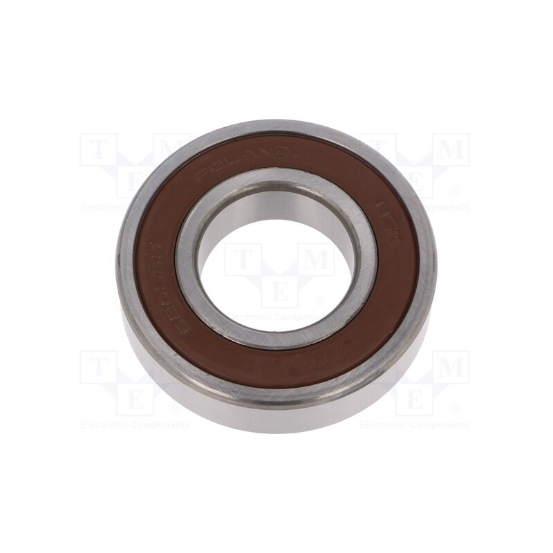 1 pcs x NSK - 6206 DDU CM NSK - Bearing: ball, Øint: 30mm, Øout: 62mm, W: 16mm, bearing steel