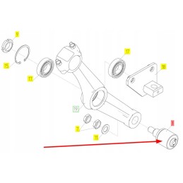 101168947 sieve suspension arm bushing