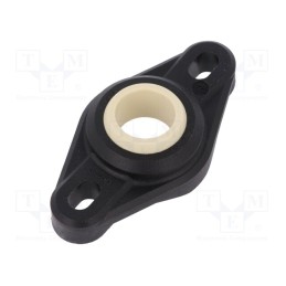 1 pcs x IGUS - EFOM-15 - Bearing: flange, Øint: 15mm, iglidur® W300, lubricant-free