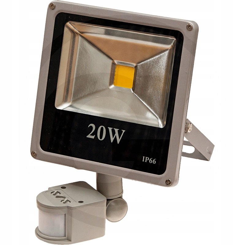 Helios LED floodlight 20W 20W with motion sensor