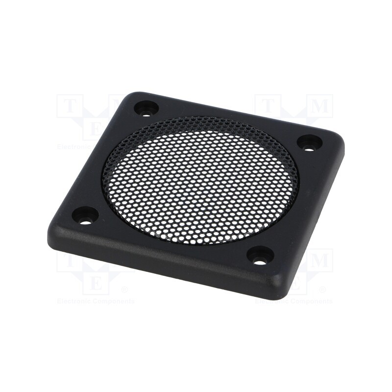1 pcs x VISATON - 2312 - Loudspeaker grille, 73x73x7mm, ABS