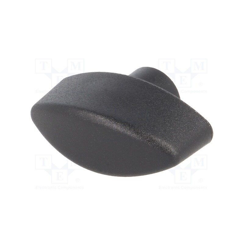 1 pcs x ELESA+GANTER - 8711 - Knob wing, Int.thread: M6, 10mm, H: 20mm, polyamide, W: 32mm
