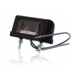 The license plate lamp has 343 lights