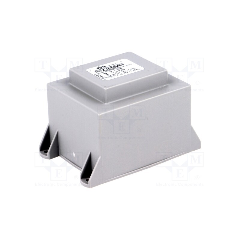 1 pcs x INDEL - TSZZ35/006M/5 - Transformer: encapsulated, 35VA, 230VAC, 12V, 12V, 1.45A, 1.45A, PCB