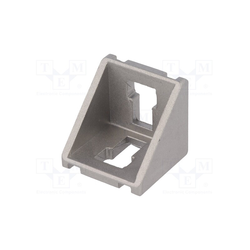 1 pcs x ELESA+GANTER - GN 960-40-10-40-40-A-MT - Angle bracket, for profiles, Width of the groove: 10mm, W: 38mm