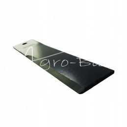 The chopper blade has a hole of 9mm, width 40mm, length 186mm