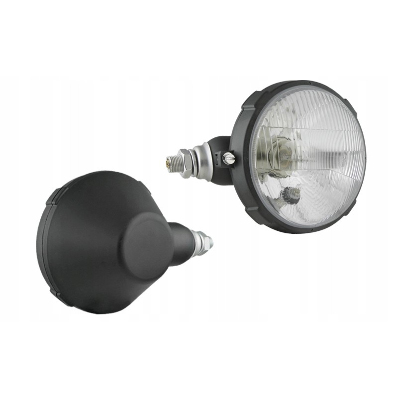 R2 front headlight in left side housing