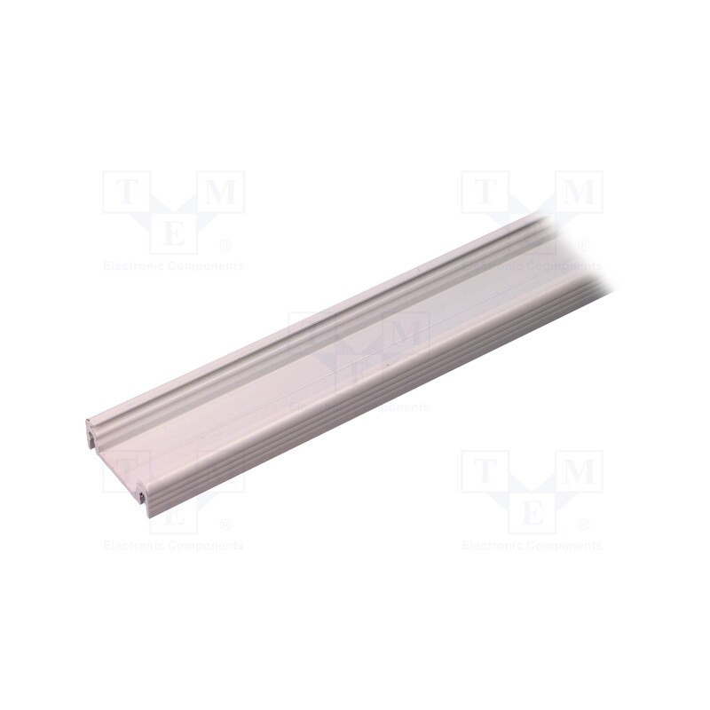 1 pcs x TOPMET - A2010001 - Profiles for LED modules, white, L: 1m, SURFACE14, aluminium