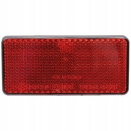 Red reflector blister