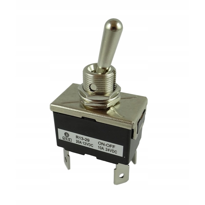 Off on 4 pin toggle switch