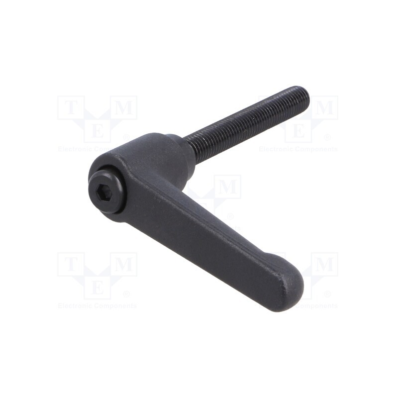 1 pcs x ELESA+GANTER - GN 300-63-M8-63-SW - Lever, adjustable, Thread len: 63mm, Lever length: 63mm
