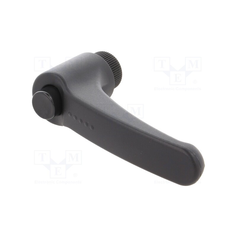 1 pcs x ELESA+GANTER - ERX.78 B-M8-C1 - Lever, adjustable, Thread len: 20mm, Lever length: 78mm, -30÷130°C