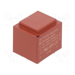 1 pcs x ZETTLER - BV302S15028 - Transformer: encapsulated, 2.8VA, 230VAC, 15V, 187mA, PCB