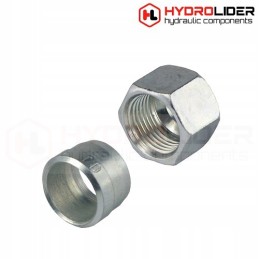 Tekalan fitting on a diameter 10 tube, nut M16x1 5