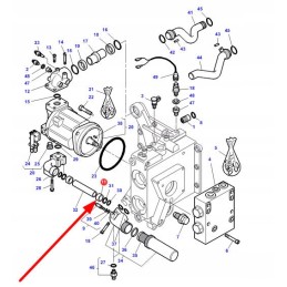 3790863m1 hydraulic pump seal