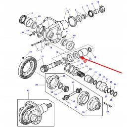 3428924m1 differential gear distance 0 15