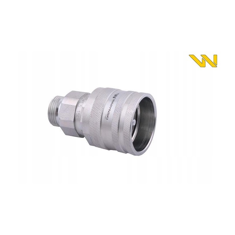 Screwed hydraulic quick connector, M22x1 plug 5