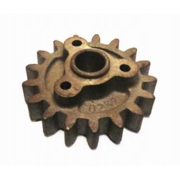 Gear wheel of the scythe