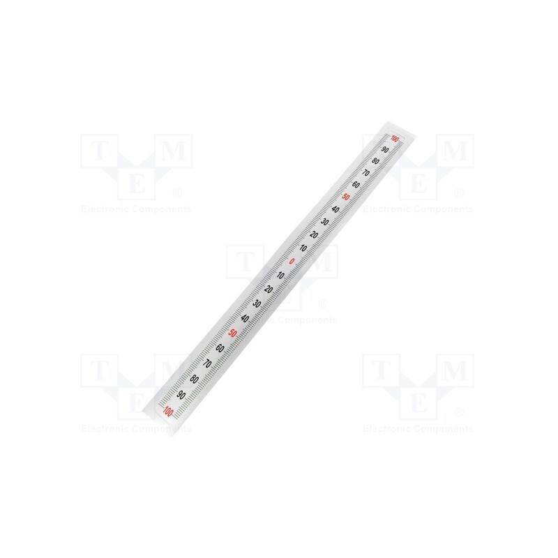 1 pcs x ELESA+GANTER - GN 711-KUS-200-S-M - Ruler, figures vertically arranged,self-adhesive, W: 11mm